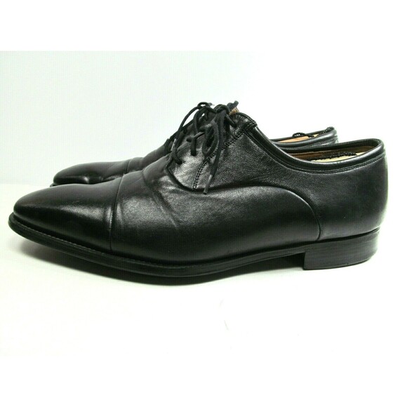 Magnanni Fredrico Mens Black Leather Captoe Oxfords Size US 10.5 D Made In Spain main image 10